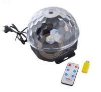 LED Disko koule s MP3 přehrávačem