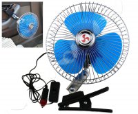 Pdavn ventiltor do auta, stedn 17cm
