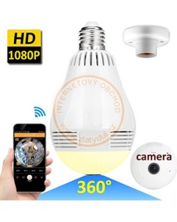 Panoramatick 360 LED rovka s HD IP kamerou