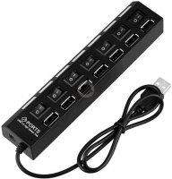 USB 2.0 HUB, rozboova 7v1