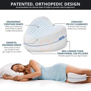 Ergonomick polt Leg Pillow, mezi nohy