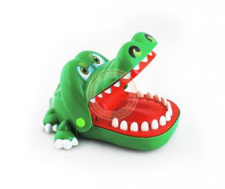 Hra krokodl u zubae - nemocn zoubek!