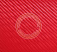 Samolepící karbonová Tuning fólie Red, červená 152 x 180 cm