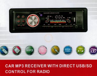 Autordio LCD DISPLAY /  MP3 / USB / SD / MMC / AUX