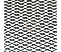 Tuningová mřížka, grill - tahokov ( oko 8 x 20 mm) - černá
