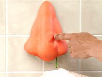 Dávkovač na mýdlo, sprchový gel - obří nos