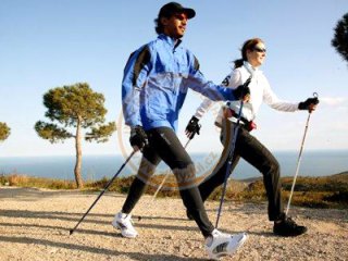 Pryov nstavec pro teleskopick hlky, Nordic Walking