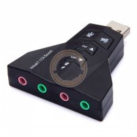 Externí USB zvuková karta 7.1
