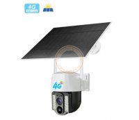 Bezpenostn 4G/LTE solrn kamera V380 (na sim kartu)